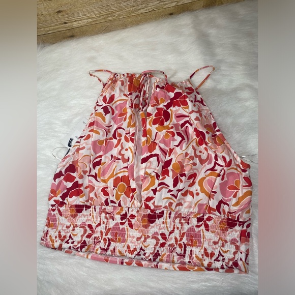 NWT Japna Women's Floral Crop Top Size L - Picture 6 of 7